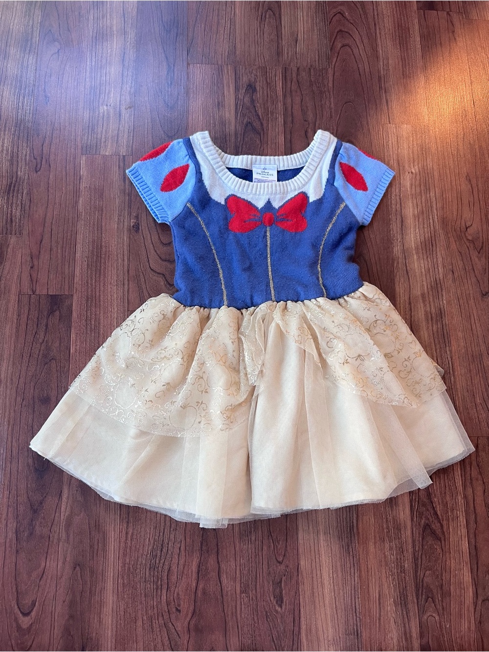 Disney Princess Snow White Cosplay Sweater Tutu Dress